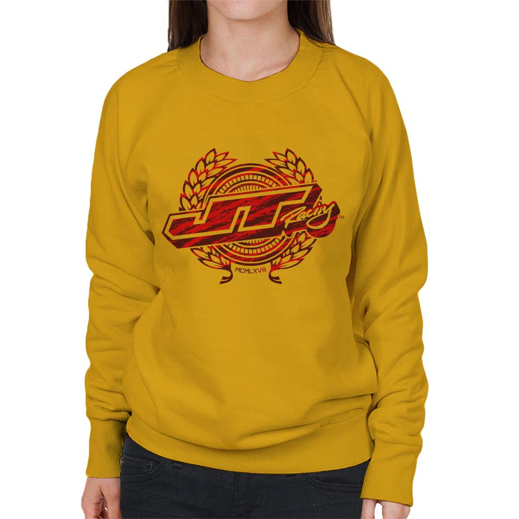 JT Racing 1969 Red Logo Women's Sweatshirt-ALL + EVERY