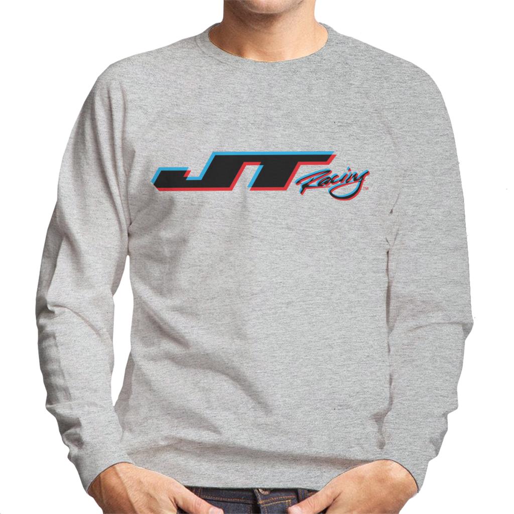 JT Racing 3D Black Logo Men's Sweatshirt-ALL + EVERY