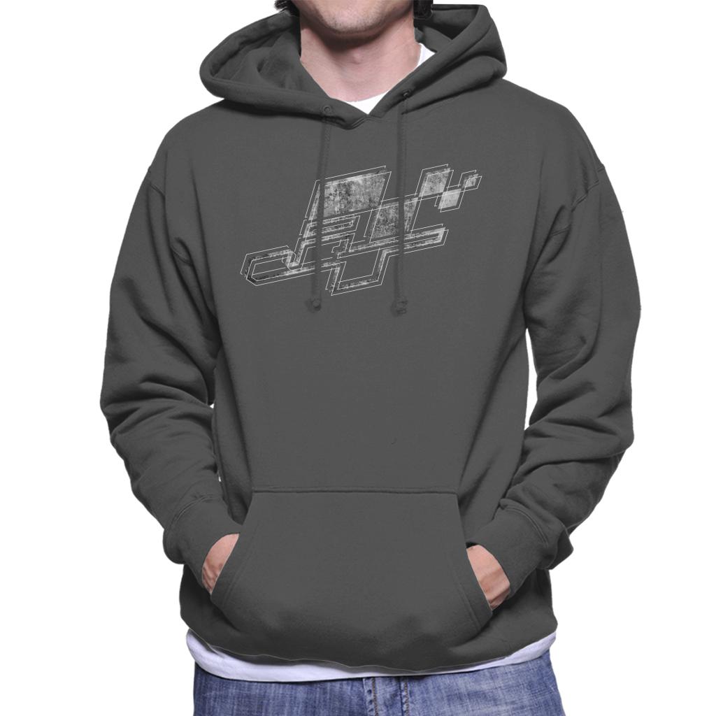 JT Racing Flag Logo Men's Hooded Sweatshirt-ALL + EVERY