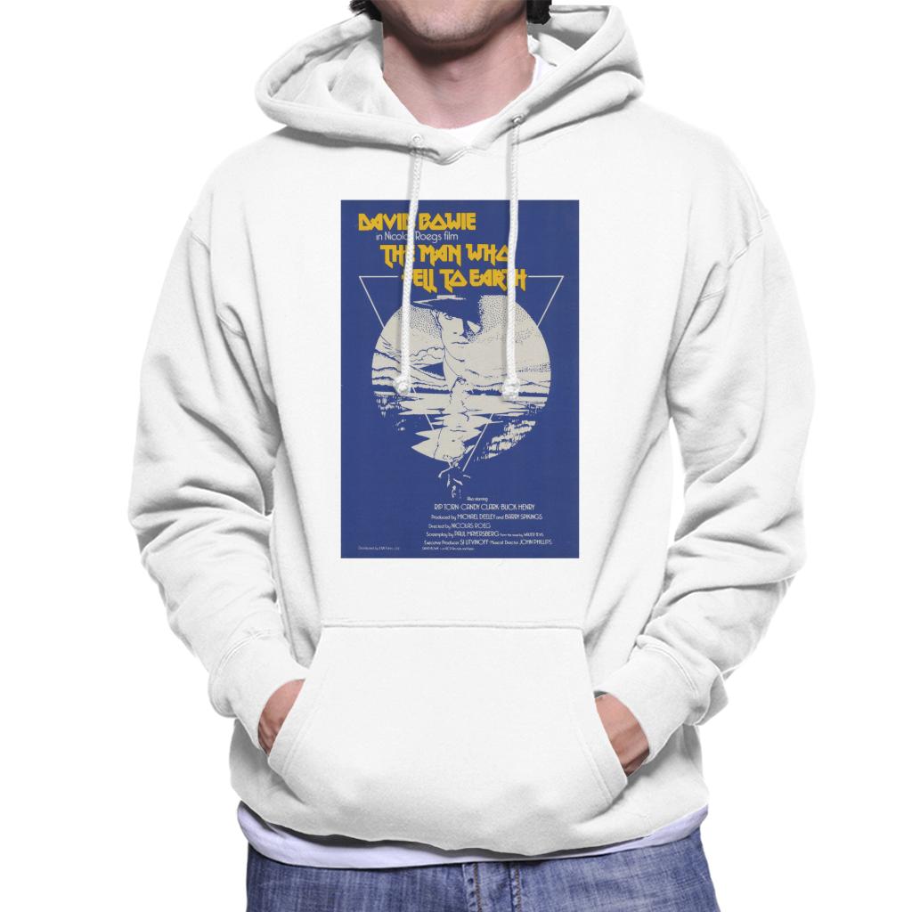 The Man Who Fell To Earth A Nicolas Roegs Film Men's Hooded Sweatshirt-ALL + EVERY