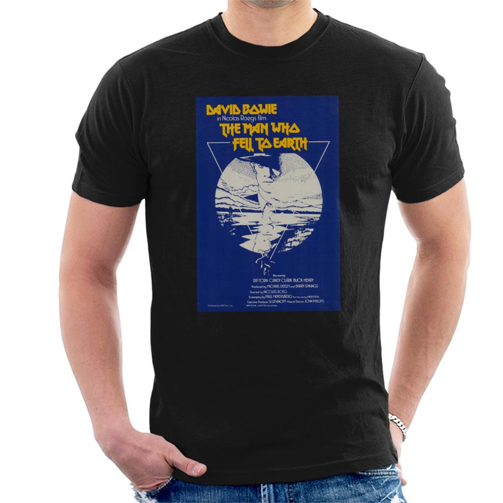 The Man Who Fell To Earth A Nicolas Roegs Film Men's T-Shirt-ALL + EVERY