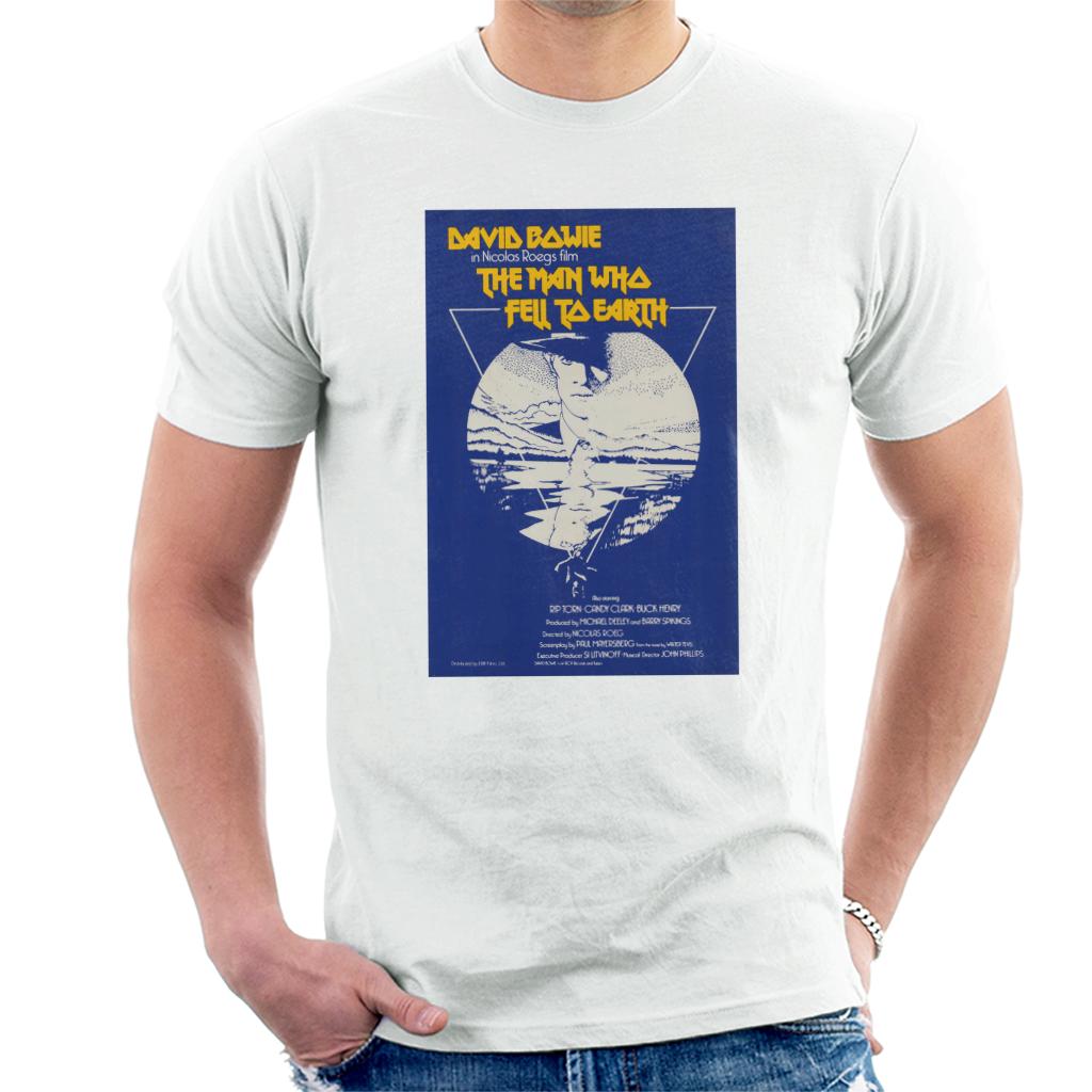 The Man Who Fell To Earth A Nicolas Roegs Film Men's T-Shirt-ALL + EVERY