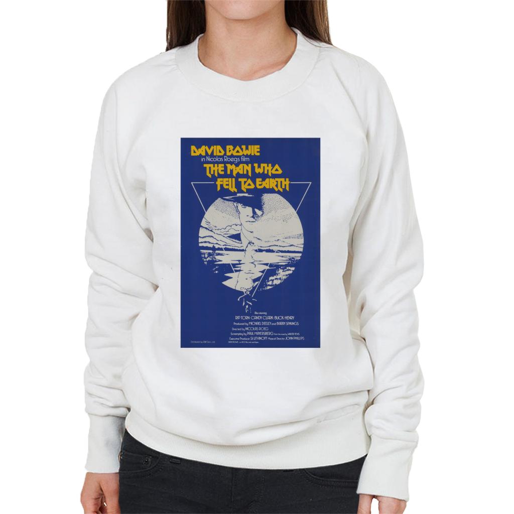 The Man Who Fell To Earth A Nicolas Roegs Film Women's Sweatshirt-ALL + EVERY