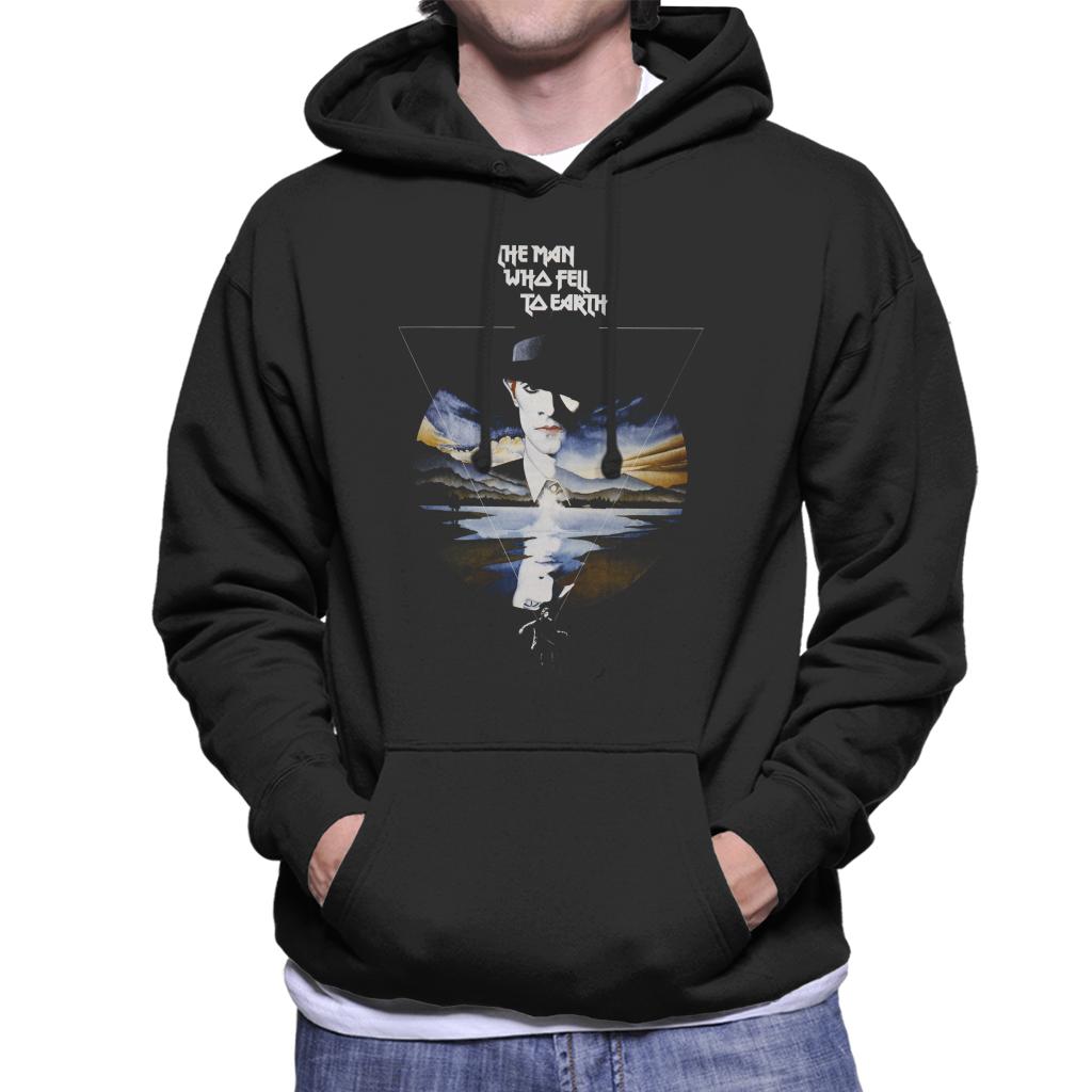 The Man Who Fell To Earth Theatrical Poster Men's Hooded Sweatshirt-ALL + EVERY