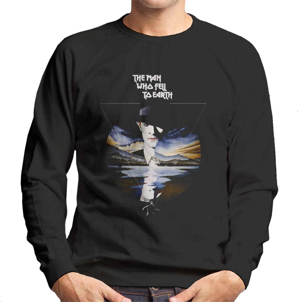 The Man Who Fell To Earth Theatrical Poster Men's Sweatshirt-ALL + EVERY