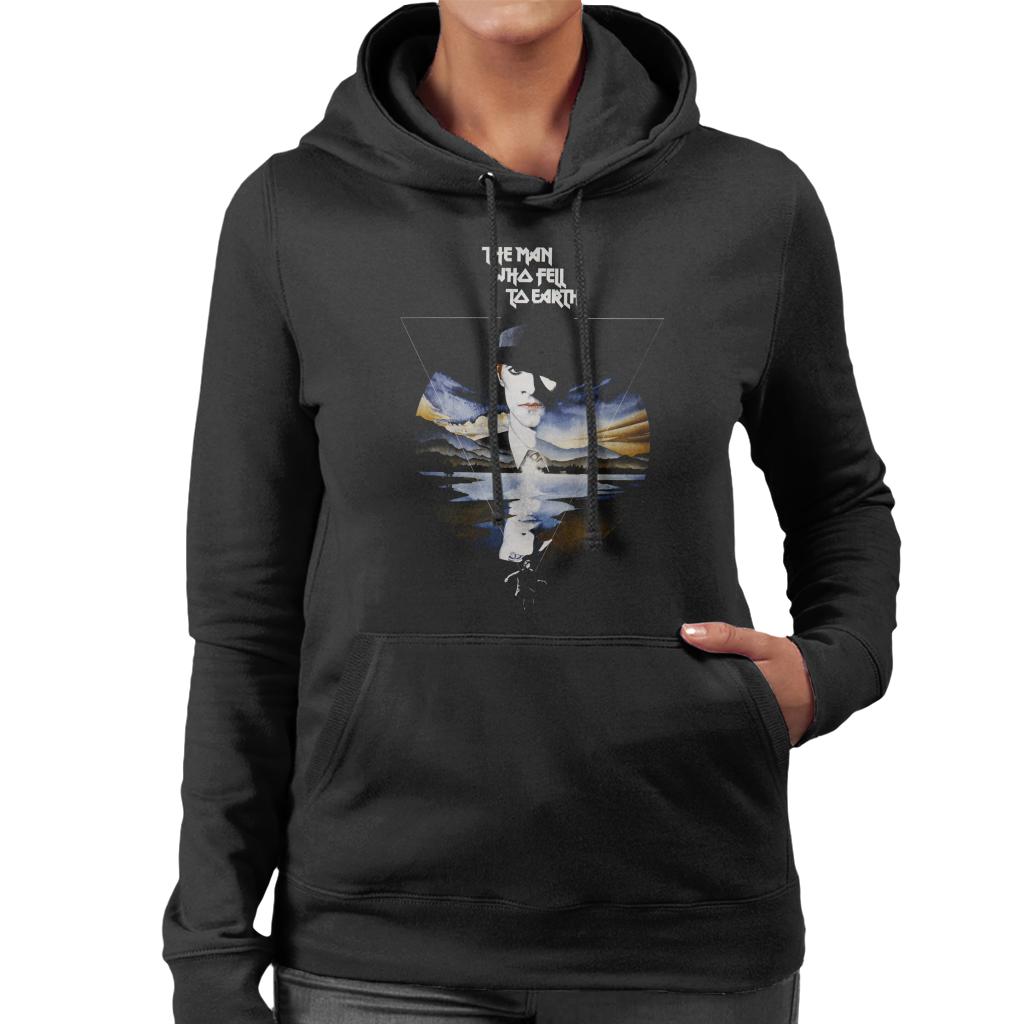 The Man Who Fell To Earth Theatrical Poster Women's Hooded Sweatshirt-ALL + EVERY