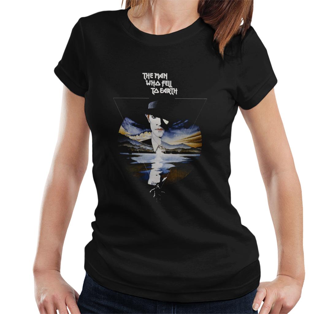 The Man Who Fell To Earth Theatrical Poster Women's T-Shirt-ALL + EVERY