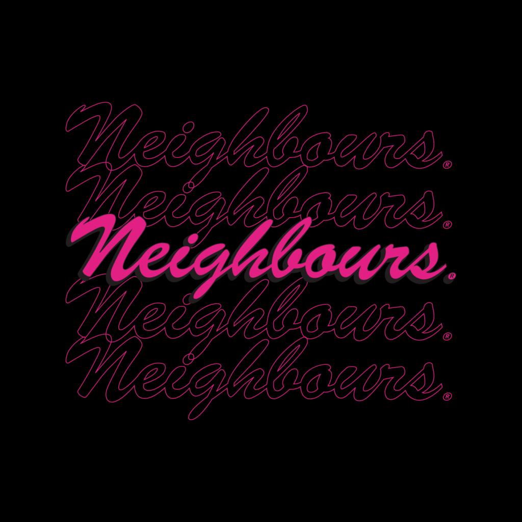 Neighbours Pink Logo Men's T-Shirt-ALL + EVERY