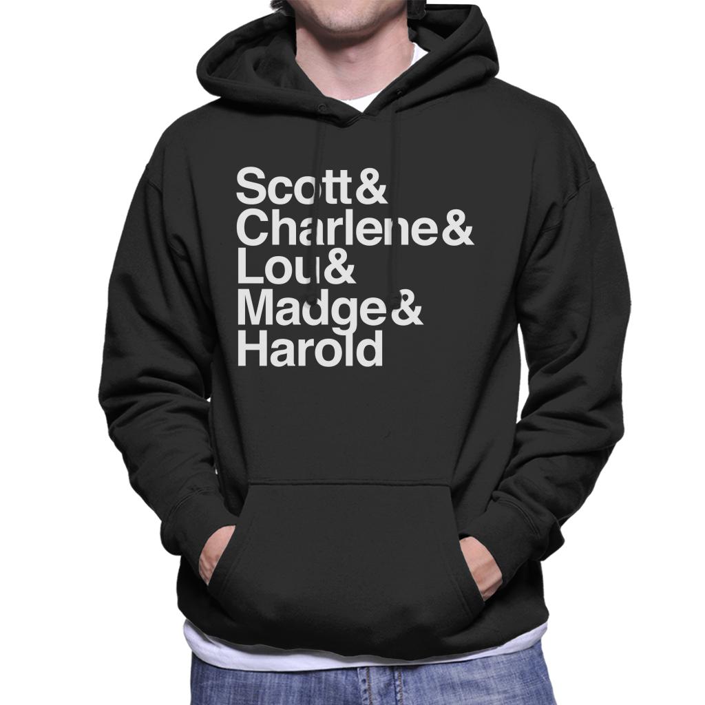 Neighbours Characters Ampersand Men's Hooded Sweatshirt-ALL + EVERY