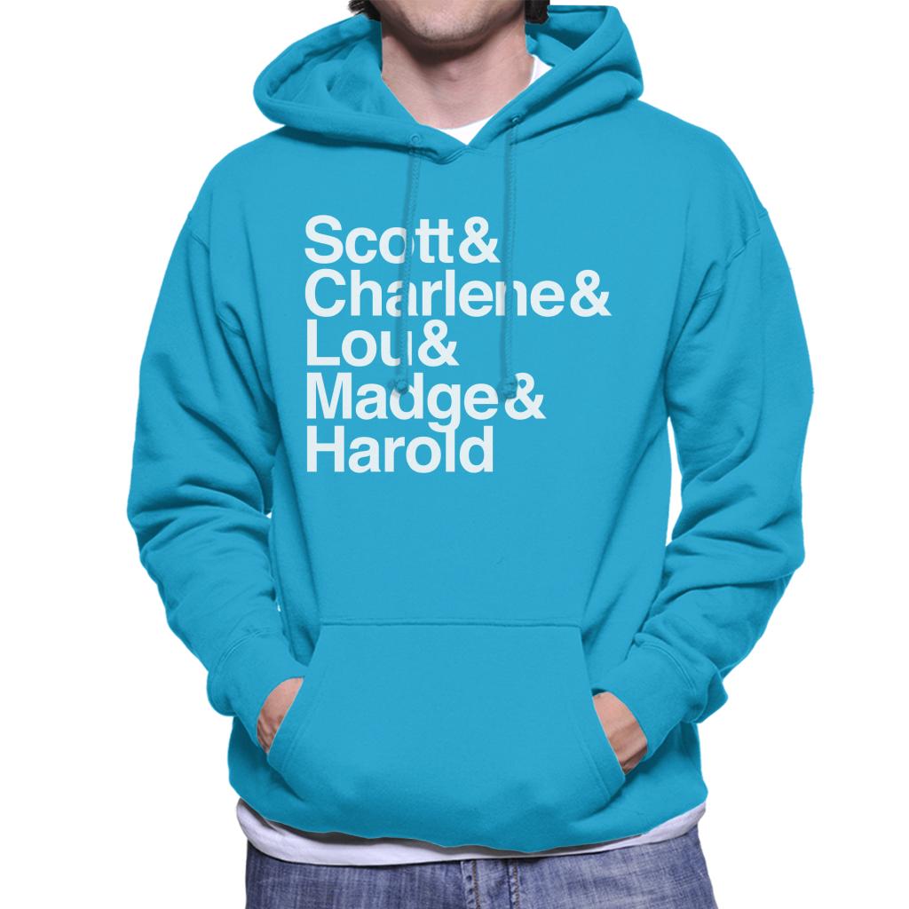 Neighbours Characters Ampersand Men's Hooded Sweatshirt-ALL + EVERY