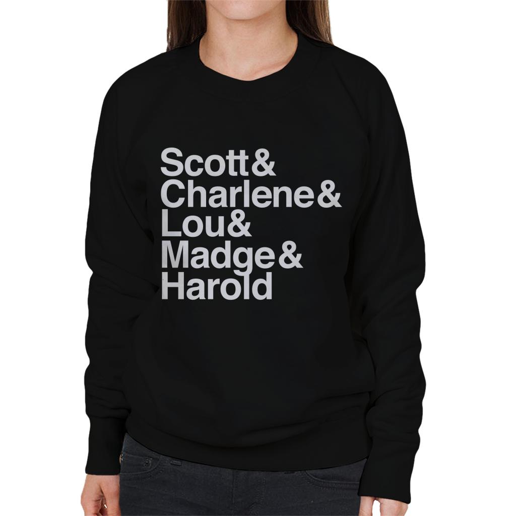 Neighbours Characters Ampersand Women's Sweatshirt-ALL + EVERY