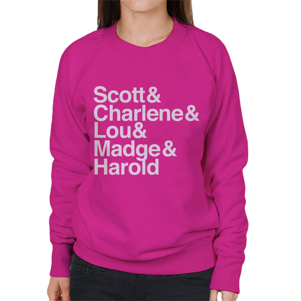 Neighbours Characters Ampersand Women's Sweatshirt-ALL + EVERY