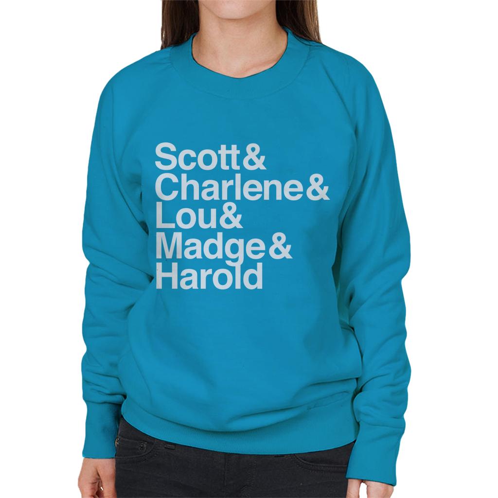 Neighbours Characters Ampersand Women's Sweatshirt-ALL + EVERY