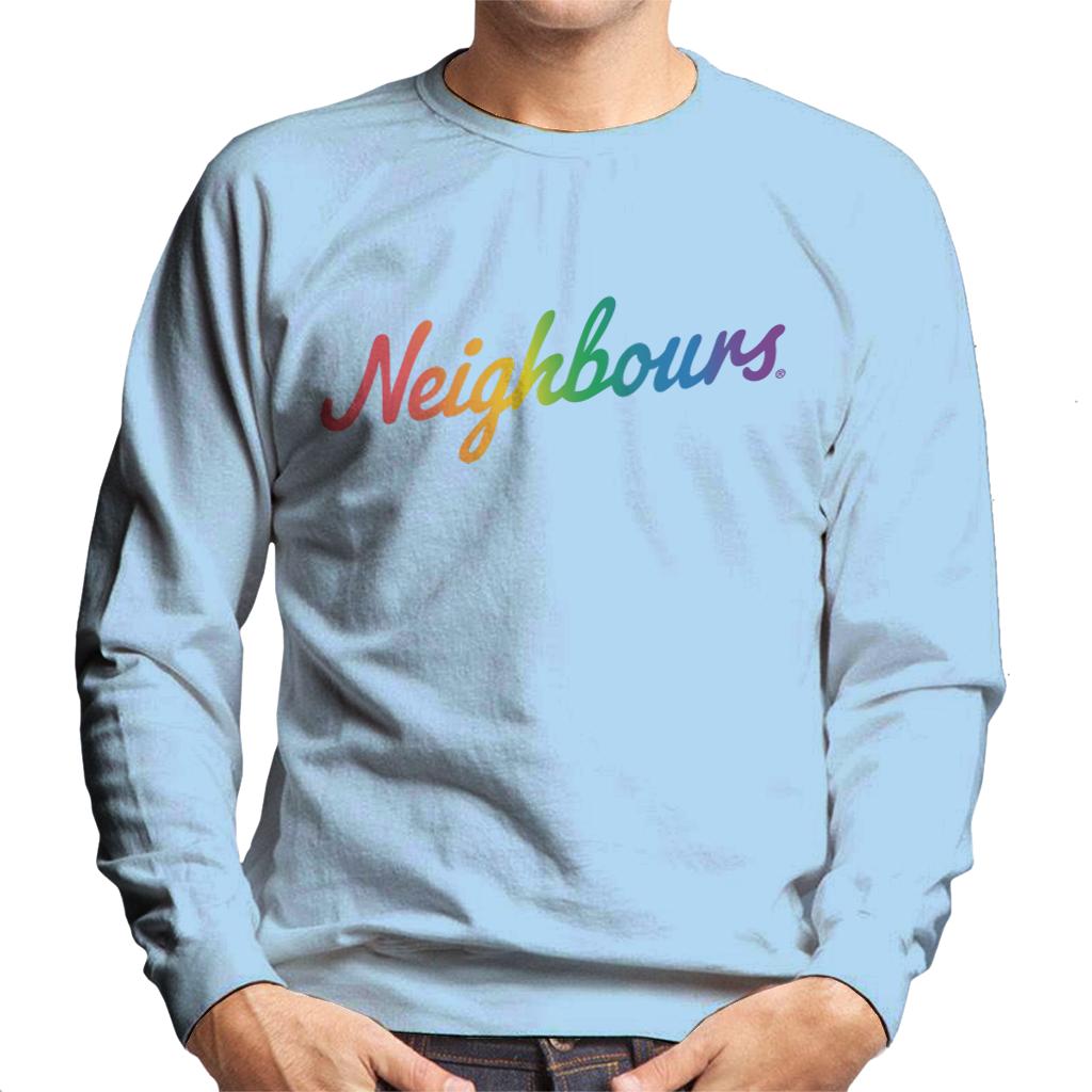 Neighbours Pride Logo Men's Sweatshirt-ALL + EVERY