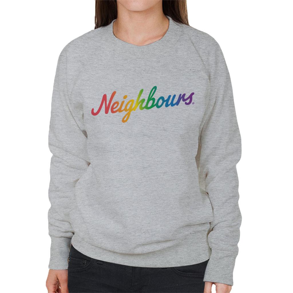 Neighbours Pride Logo Women's Sweatshirt-ALL + EVERY