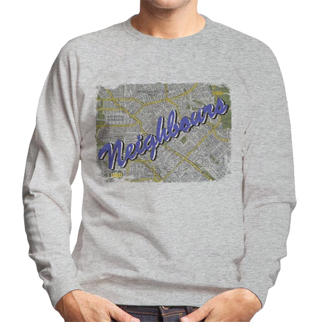 Neighbours 1987 Map Men's Sweatshirt-ALL + EVERY