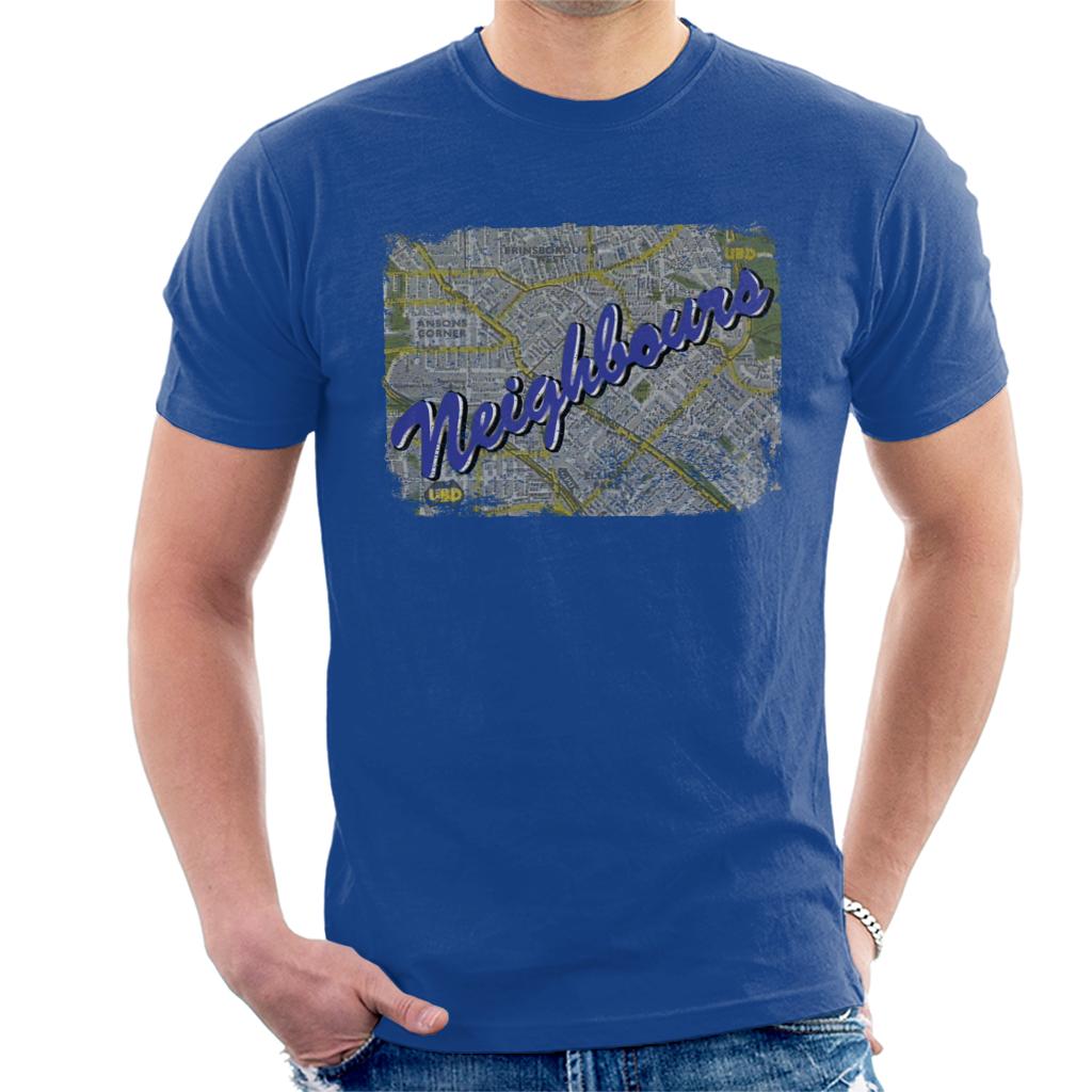 Neighbours 1987 Map Men's T-Shirt-ALL + EVERY