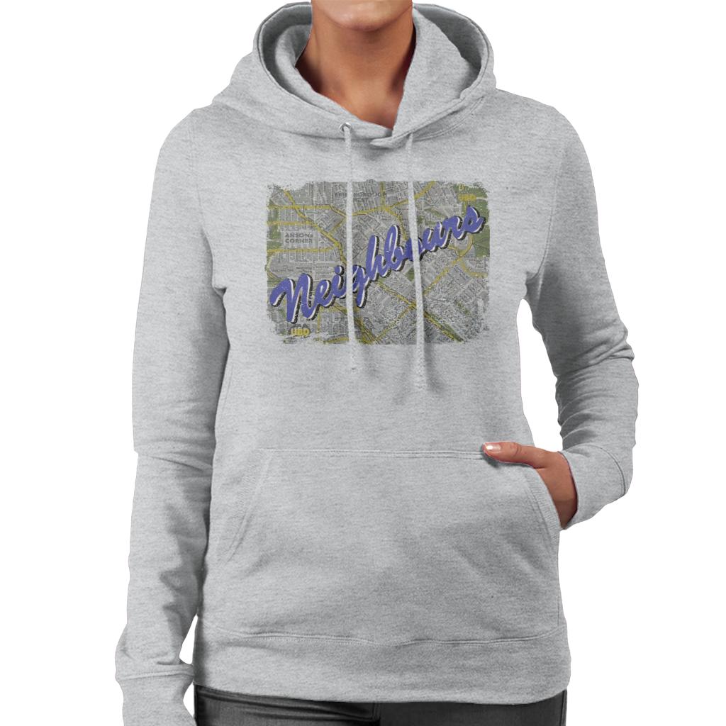 Neighbours 1987 Map Women's Hooded Sweatshirt-ALL + EVERY