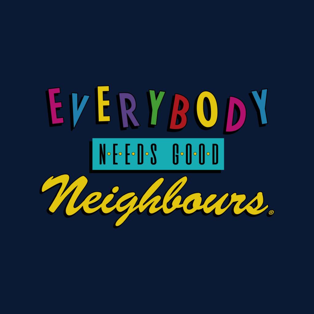 Neighbours Everybody Needs Good Theme Song Men's T-Shirt-ALL + EVERY