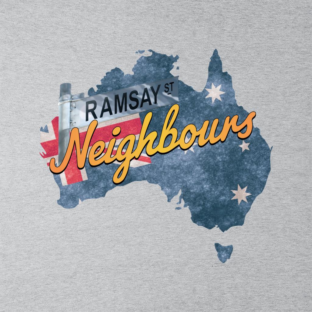 Neighbours Ramsay St Australian Flag Women's T-Shirt-ALL + EVERY