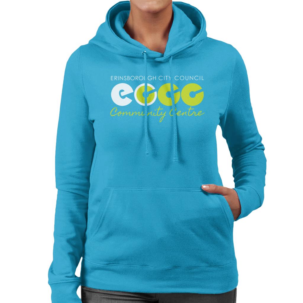 Neighbours Erinsborough City Council Community Centre Women's Hooded Sweatshirt-ALL + EVERY