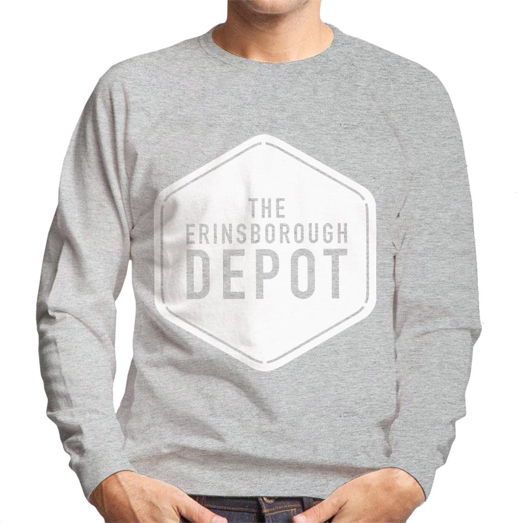 Neighbours The Erinsborough Depot White Logo Men's Sweatshirt-ALL + EVERY