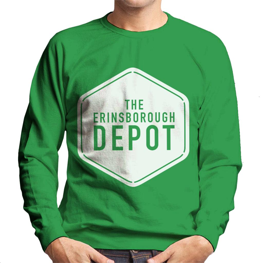 Neighbours The Erinsborough Depot White Logo Men's Sweatshirt-ALL + EVERY