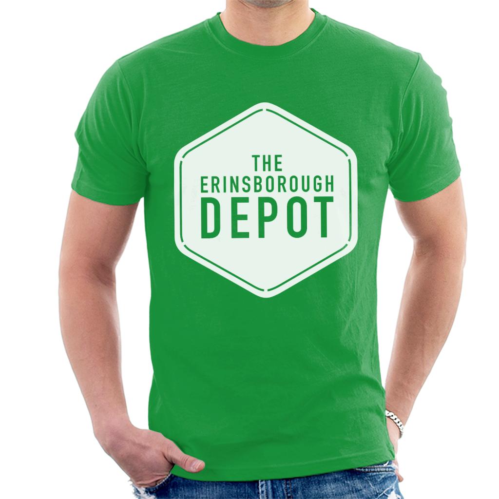 Neighbours The Erinsborough Depot White Logo Men's T-Shirt-ALL + EVERY