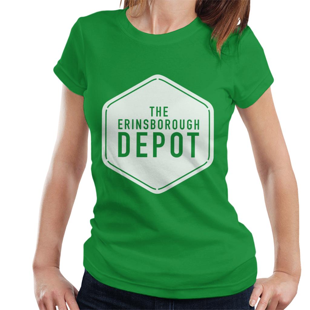 Neighbours The Erinsborough Depot White Logo Women's T-Shirt-ALL + EVERY