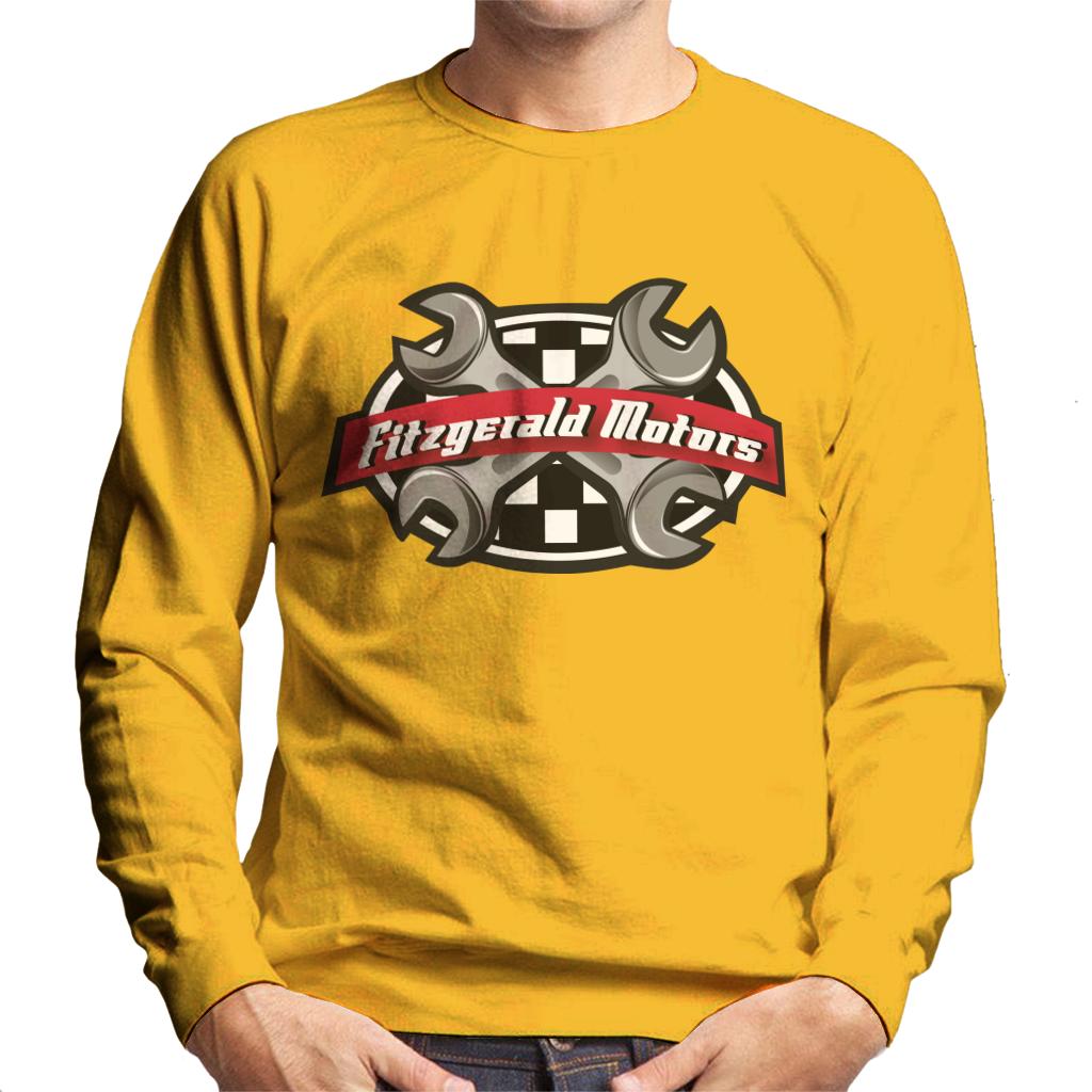 Neighbours Fitzgerald Motors Logo Men's Sweatshirt-ALL + EVERY