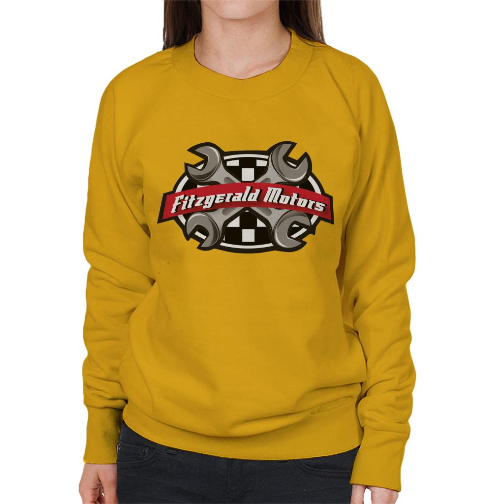 Neighbours Fitzgerald Motors Logo Women's Sweatshirt-ALL + EVERY