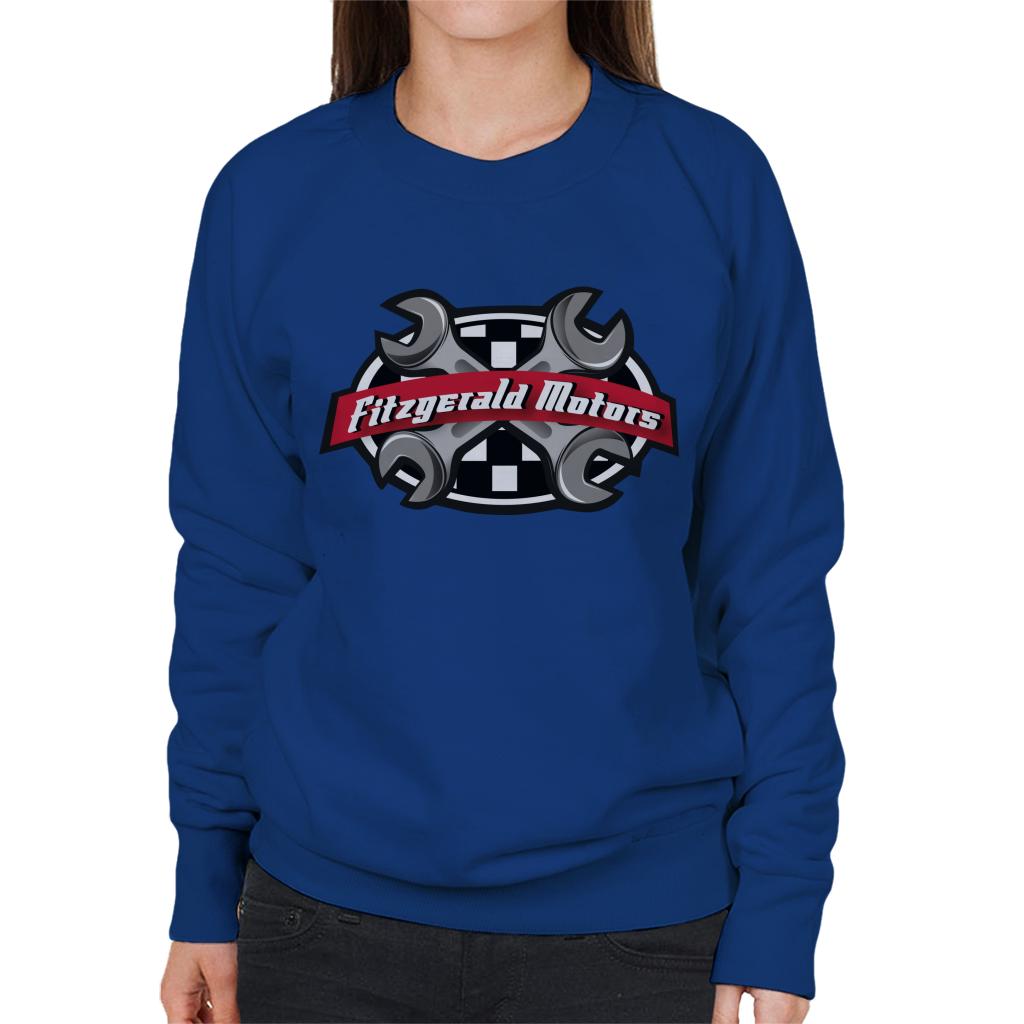 Neighbours Fitzgerald Motors Logo Women's Sweatshirt-ALL + EVERY