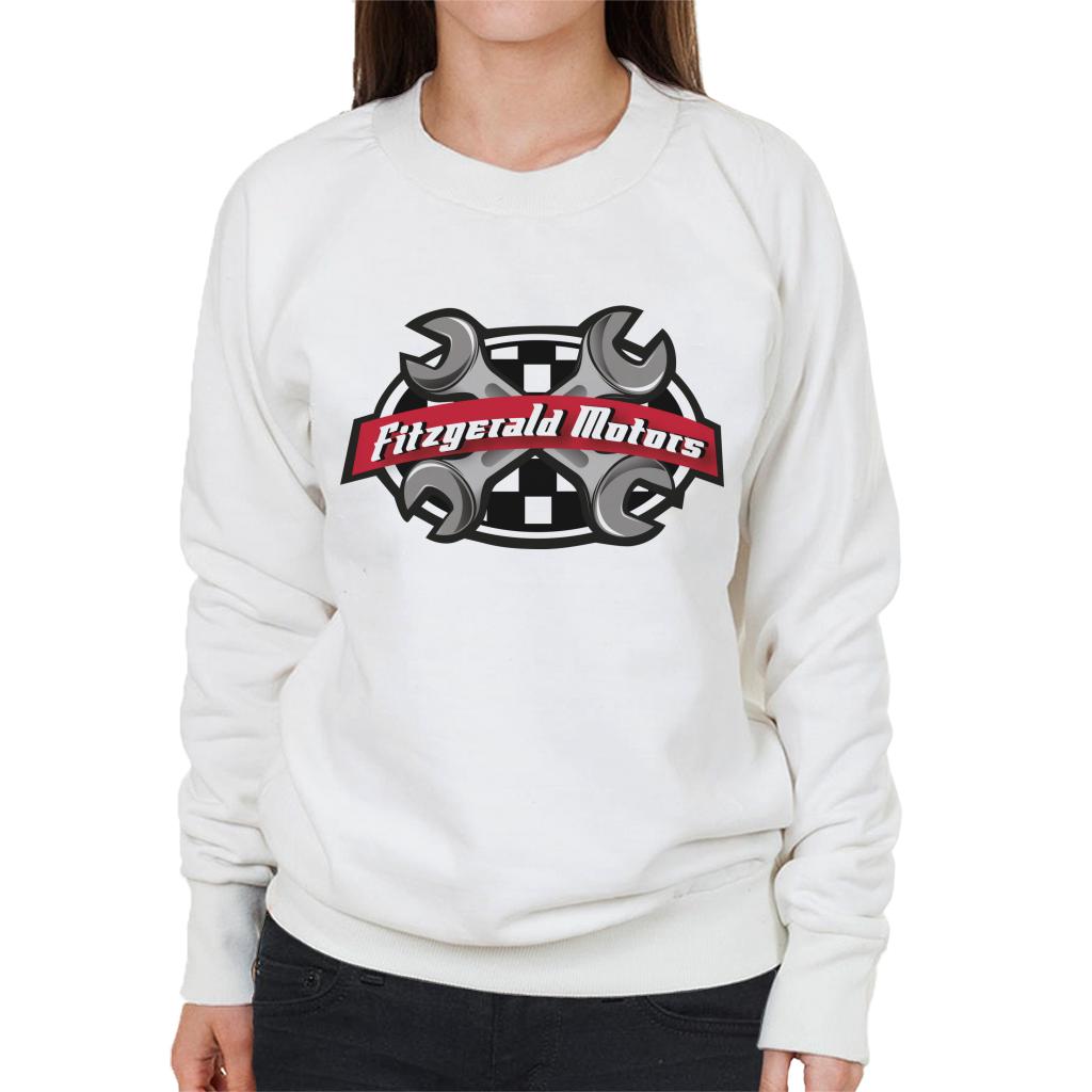 Neighbours Fitzgerald Motors Logo Women's Sweatshirt-ALL + EVERY