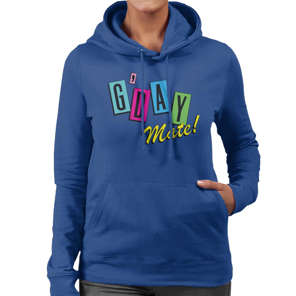 Neighbours Good Day Mate Women's Hooded Sweatshirt-ALL + EVERY