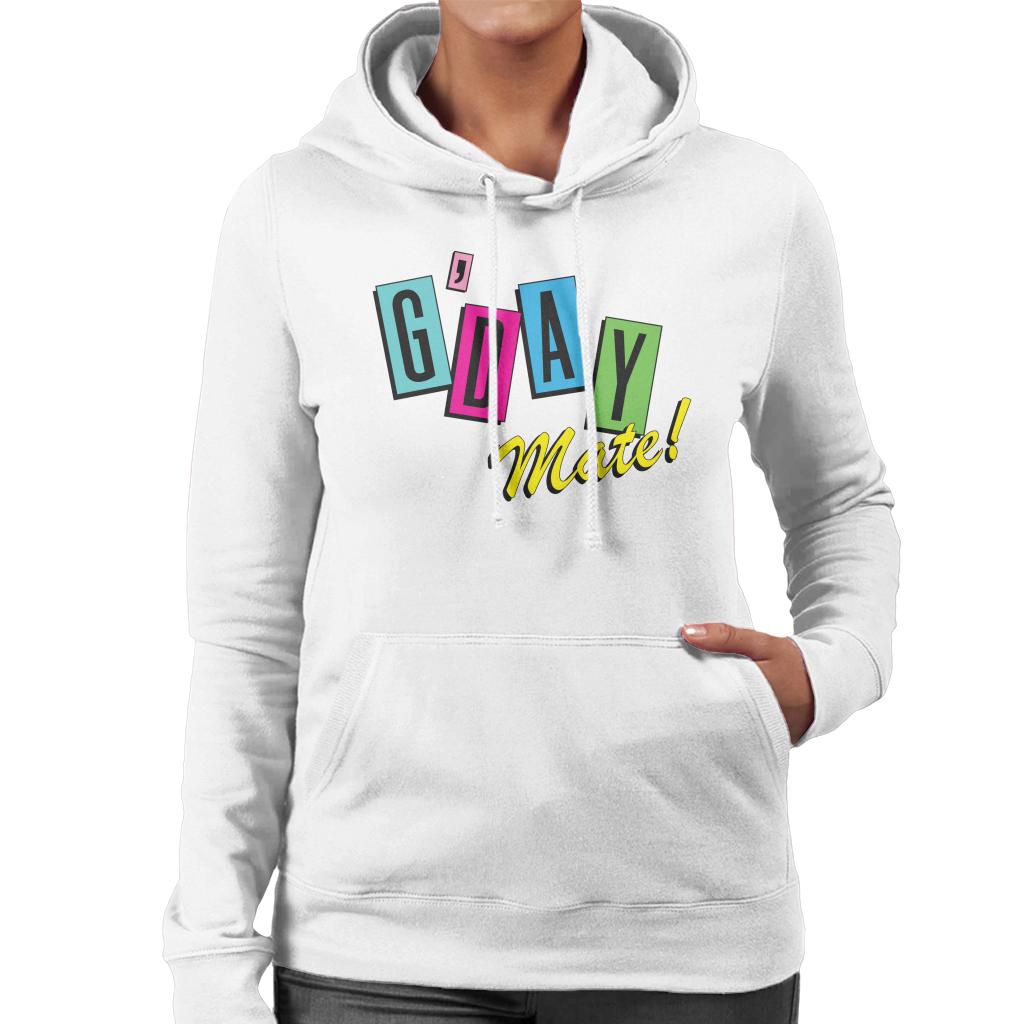 Neighbours Good Day Mate Women's Hooded Sweatshirt-ALL + EVERY