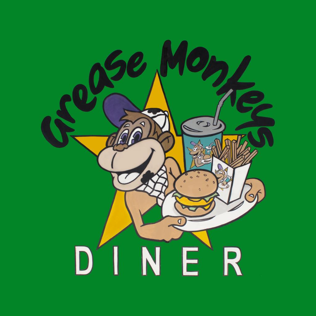 Neighbours Grease Monkeys Diner Women's T-Shirt-ALL + EVERY