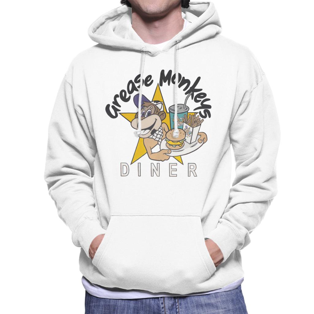 Neighbours Grease Monkeys Diner Men's Hooded Sweatshirt-ALL + EVERY