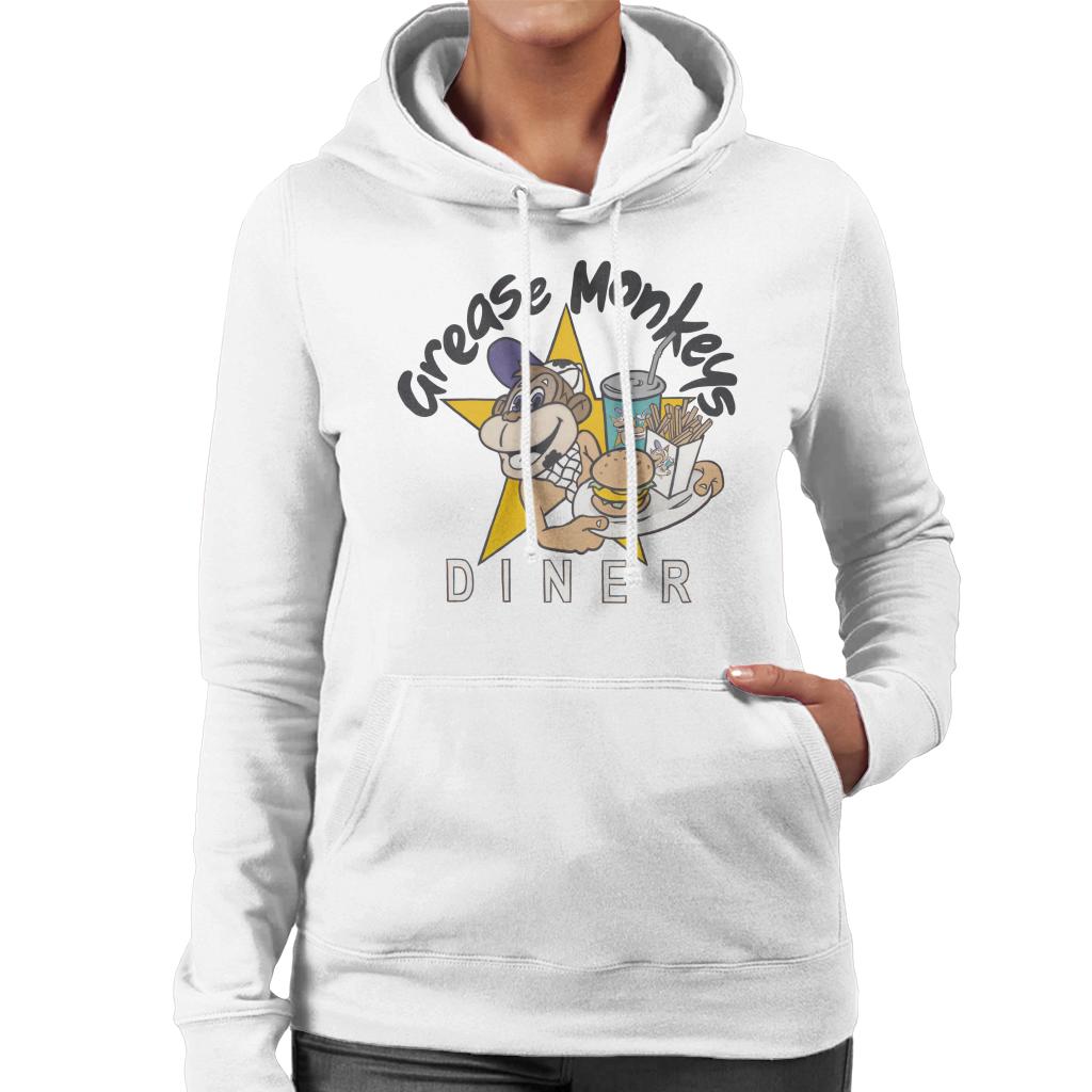 Neighbours Grease Monkeys Diner Women's Hooded Sweatshirt-ALL + EVERY