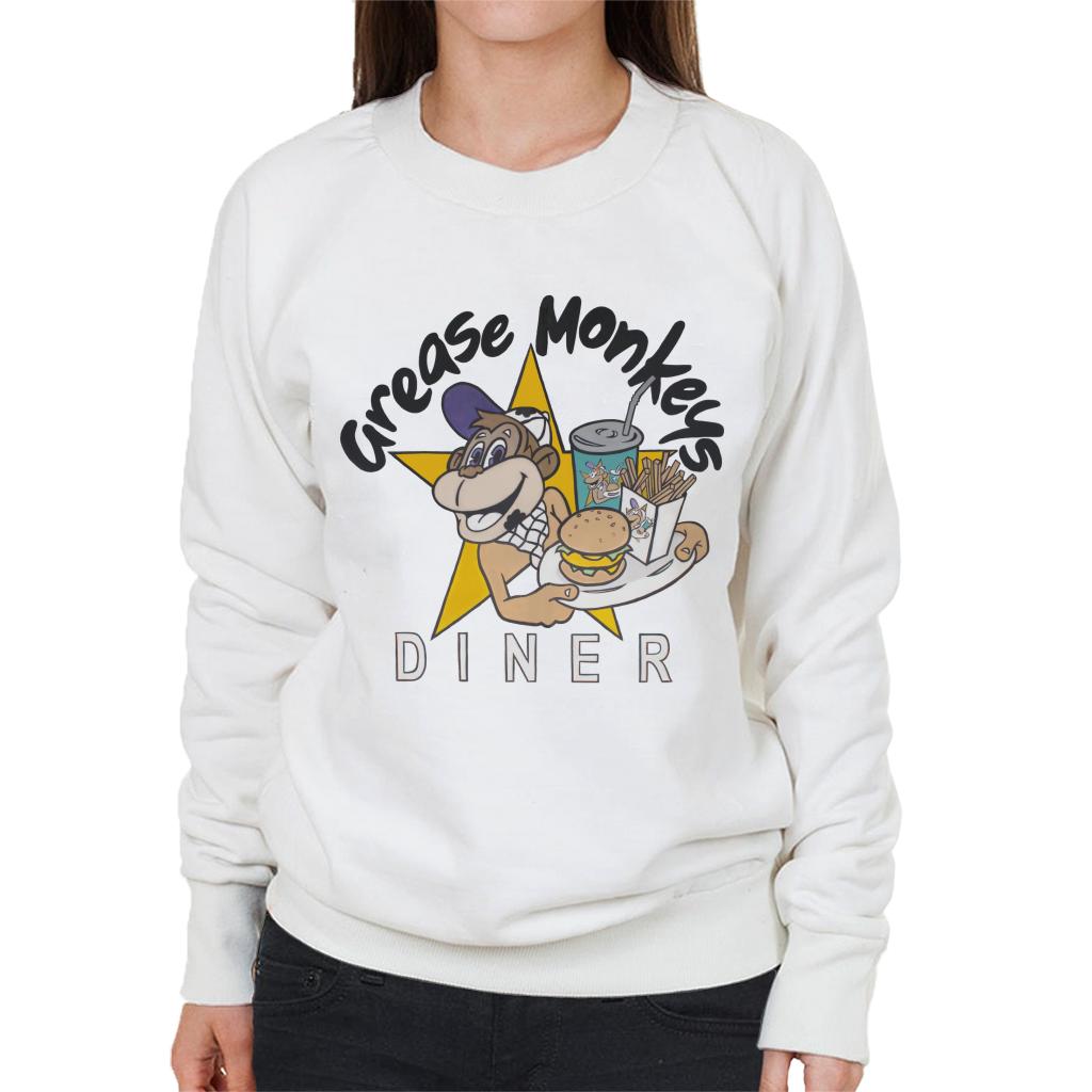 Neighbours Grease Monkeys Diner Women's Sweatshirt-ALL + EVERY