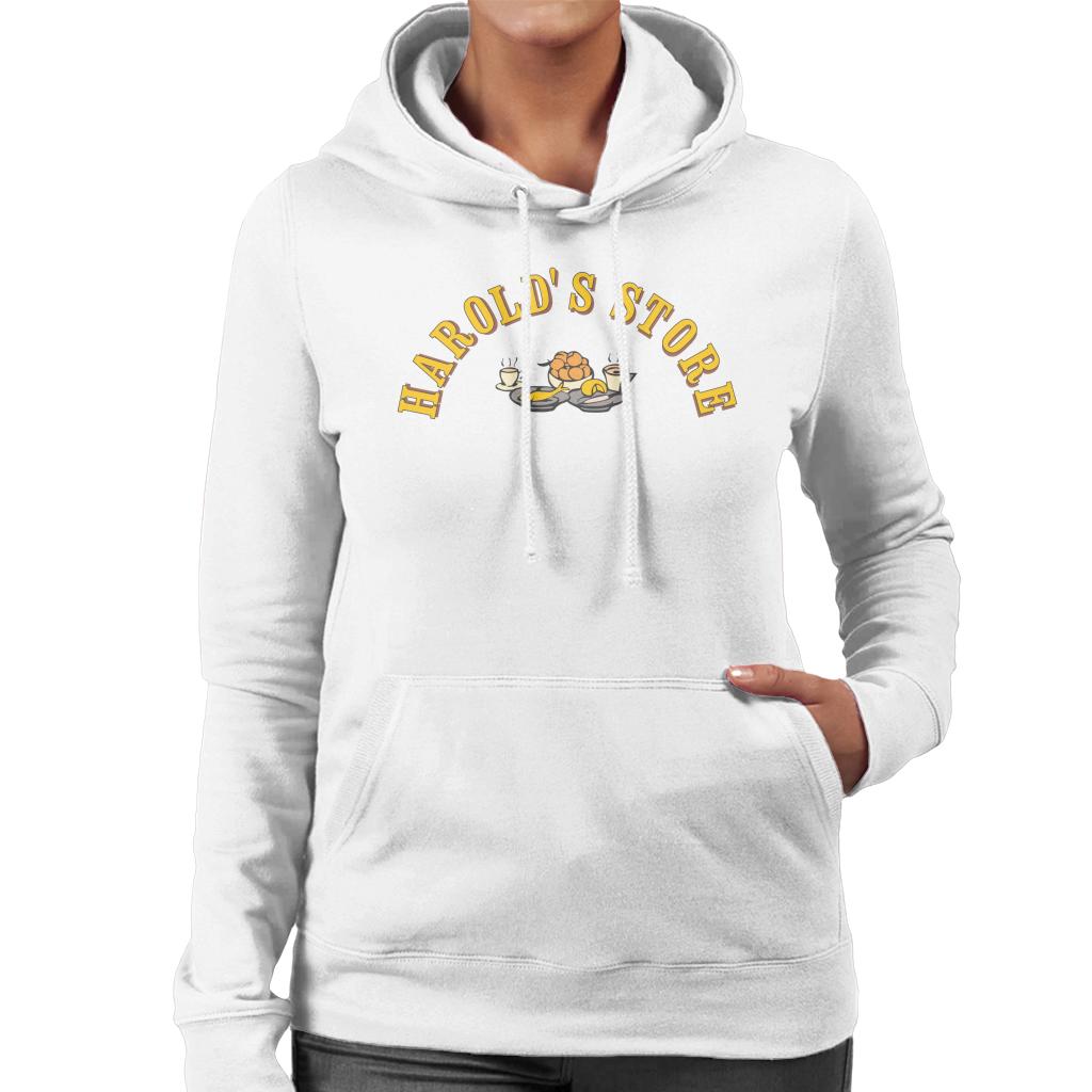 Neighbours Harolds Store Logo Women's Hooded Sweatshirt-ALL + EVERY