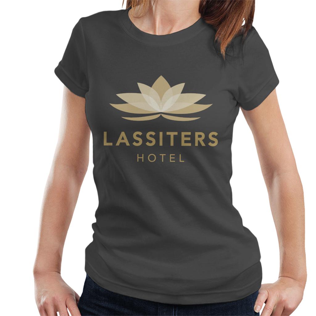 Neighbours Lassiters Hotel Logo Women's T-Shirt-ALL + EVERY