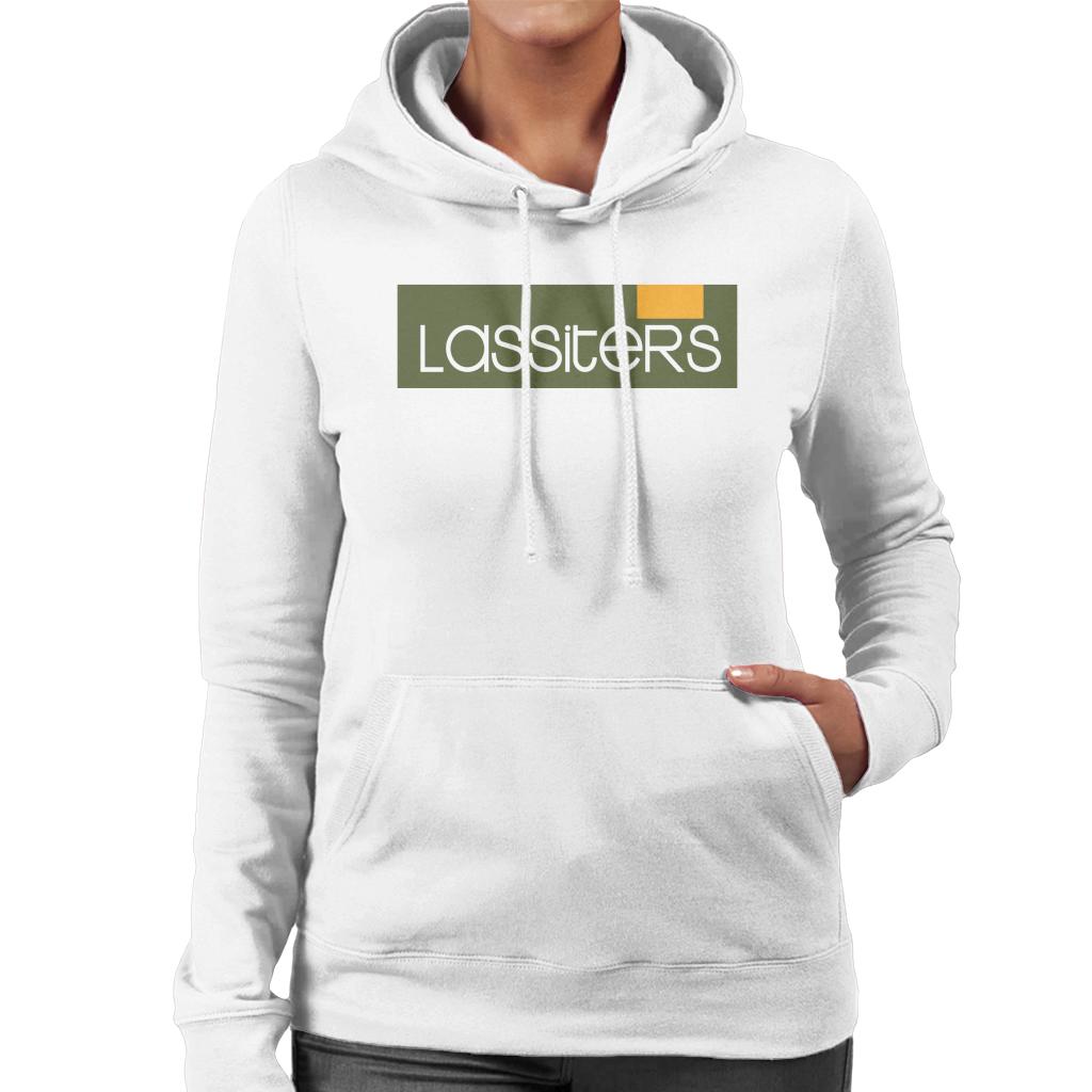 Neighbours Lassiters Vintage Logo Women's Hooded Sweatshirt-ALL + EVERY