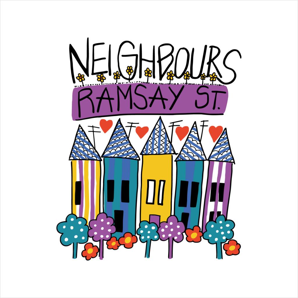 Neighbours Retro Ramsay St Men's T-Shirt-ALL + EVERY