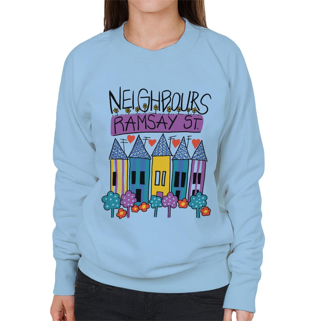 Neighbours Retro Ramsay St Women's Sweatshirt-ALL + EVERY