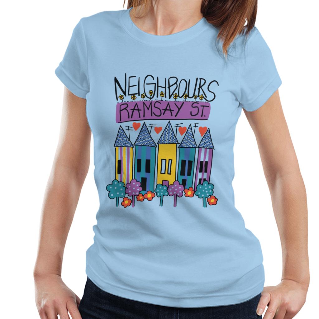 Neighbours Retro Ramsay St Women's T-Shirt-ALL + EVERY