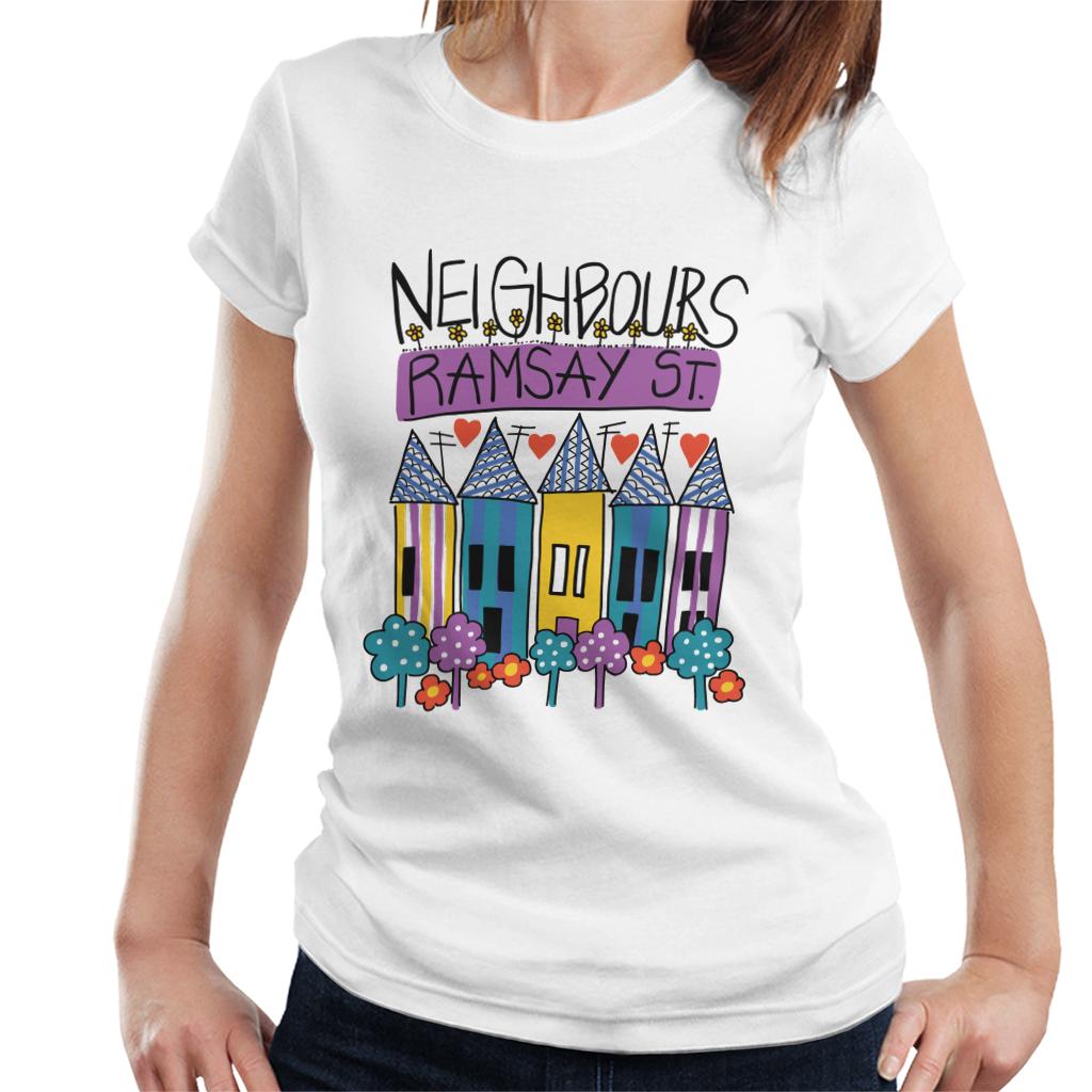 Neighbours Retro Ramsay St Women's T-Shirt-ALL + EVERY