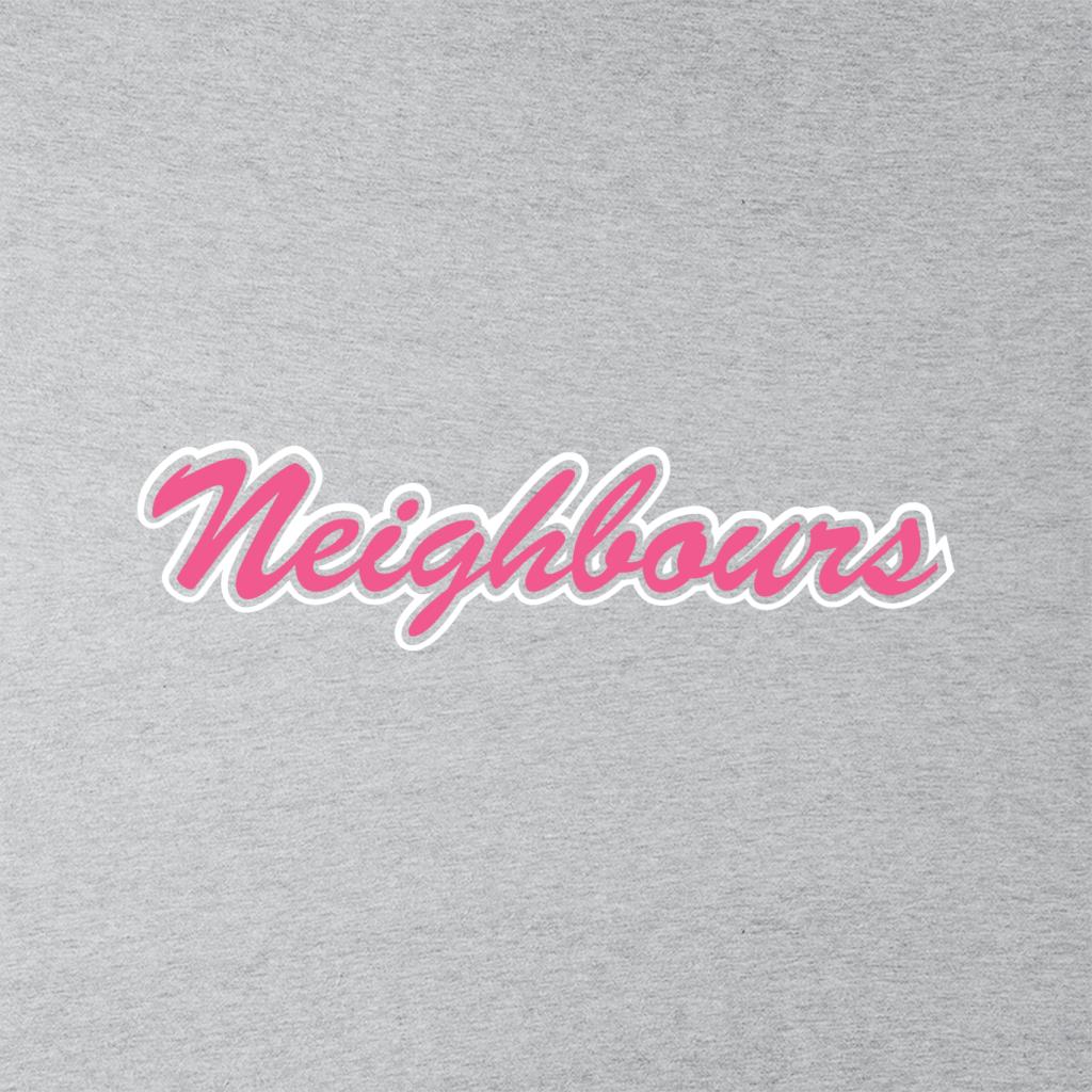 Neighbours Pink Retro Logo Men's Hooded Sweatshirt-ALL + EVERY