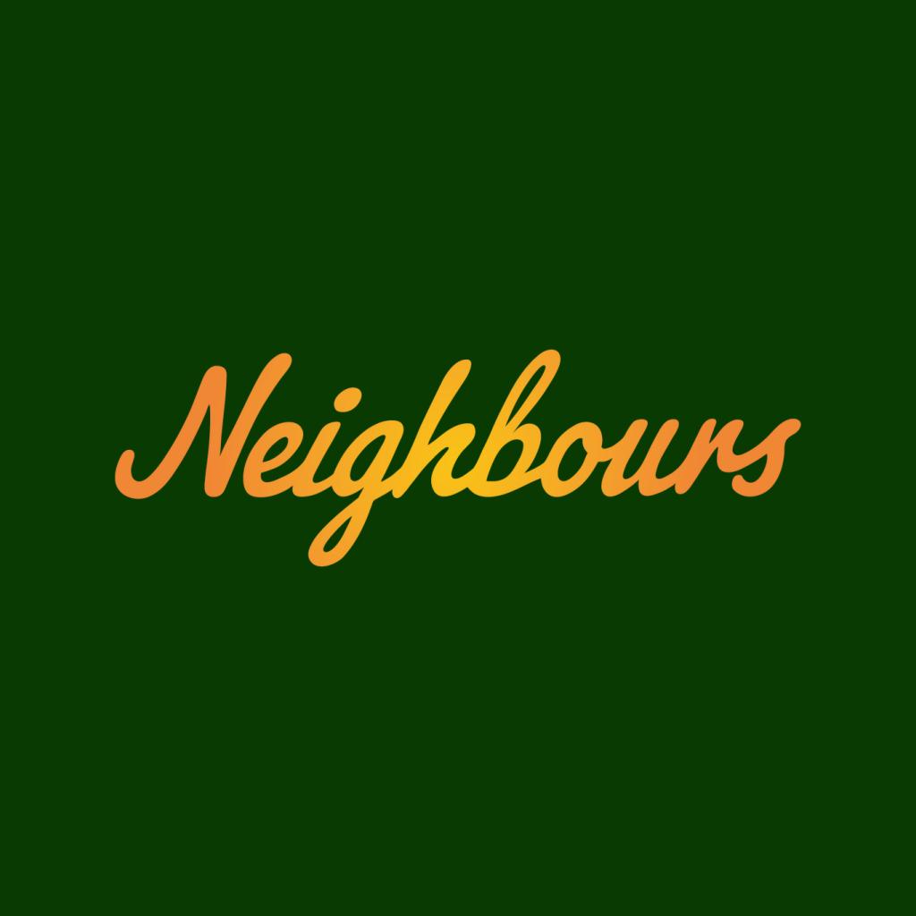 Neighbours Classic Golden Logo Men's T-Shirt-ALL + EVERY