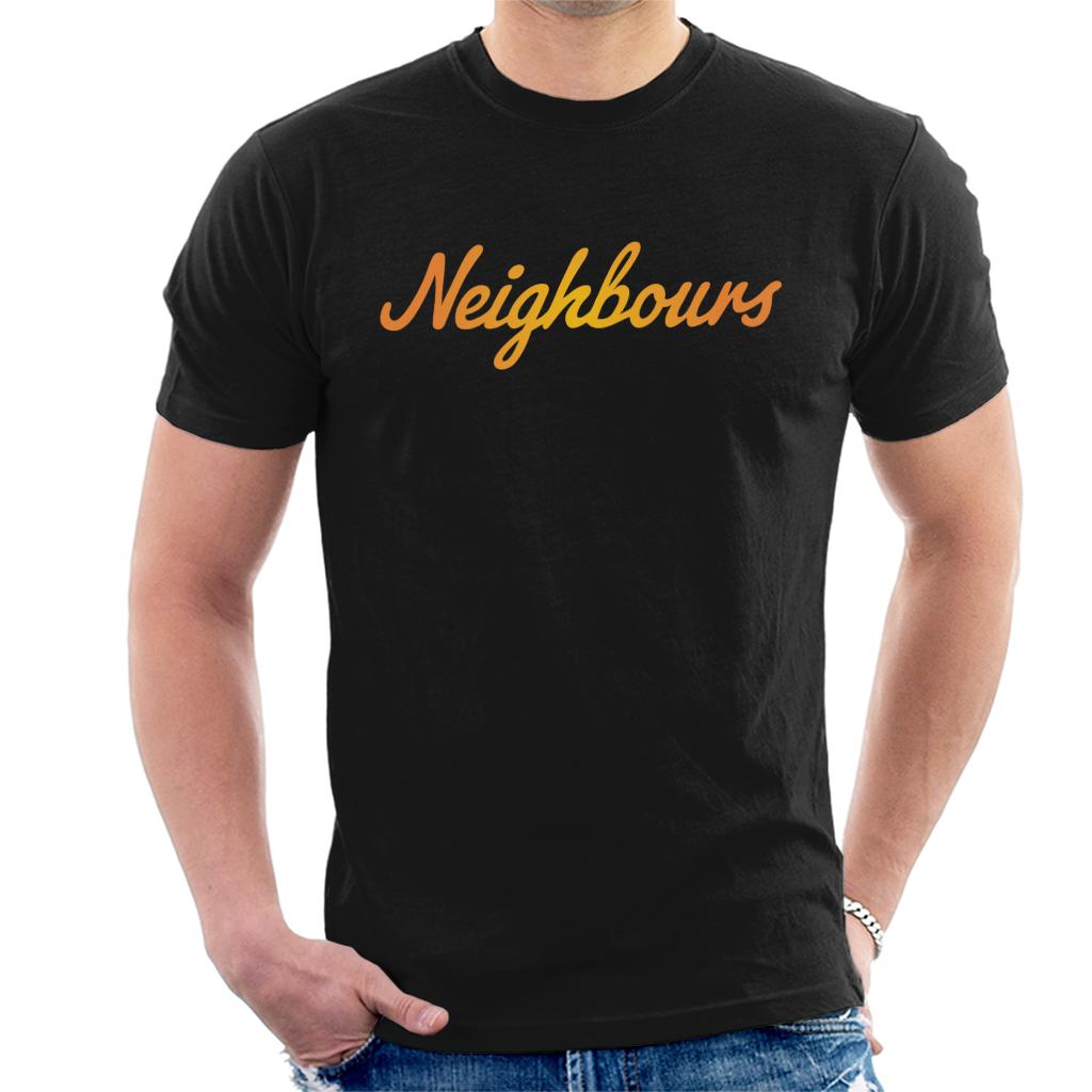 Neighbours Classic Golden Logo Men's T-Shirt-ALL + EVERY