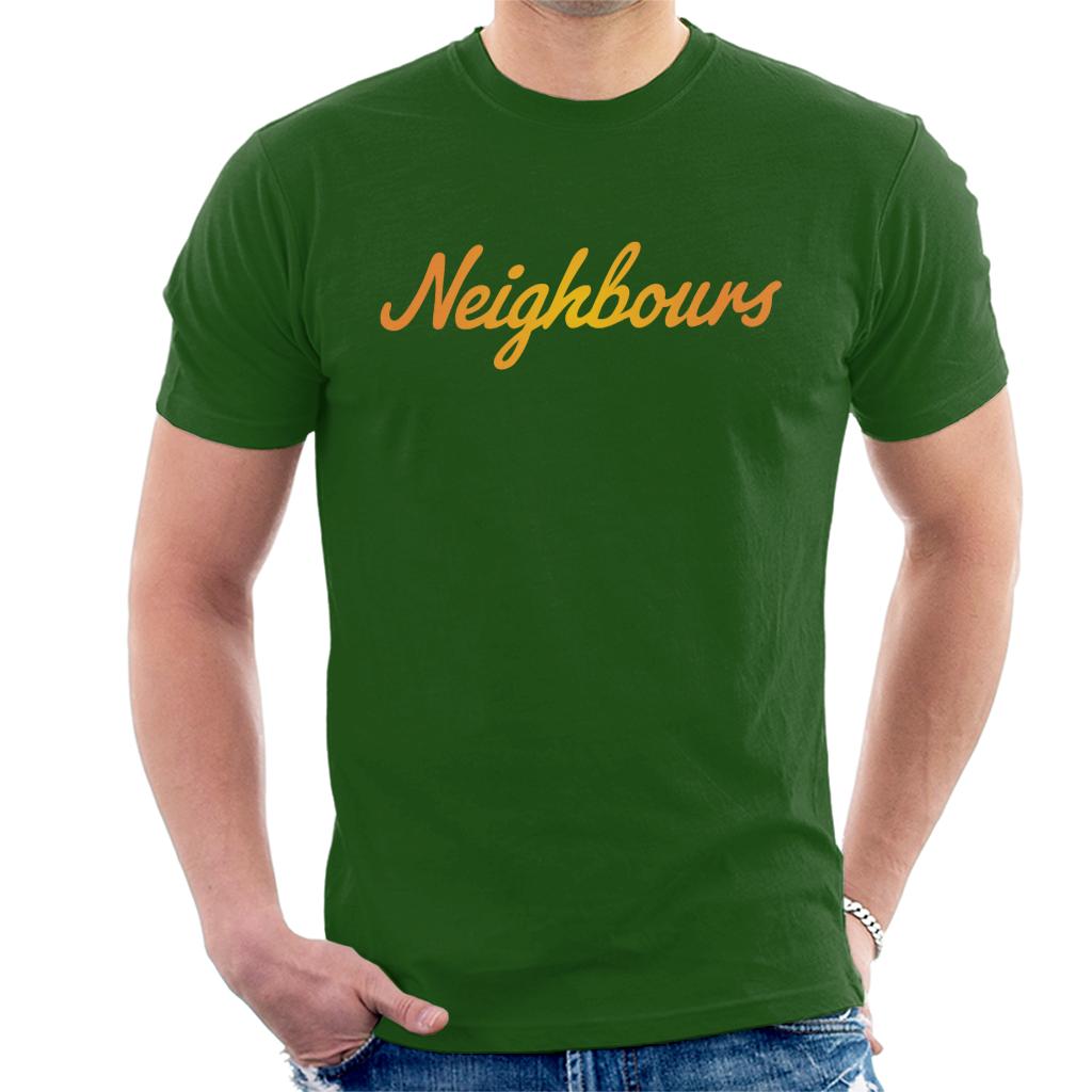 Neighbours Classic Golden Logo Men's T-Shirt-ALL + EVERY